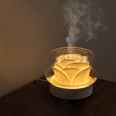 Flower With Life Aromatherapy Lamp Home Bedroom Humidifier Spray Small Incense Machine - photomoonlampuk