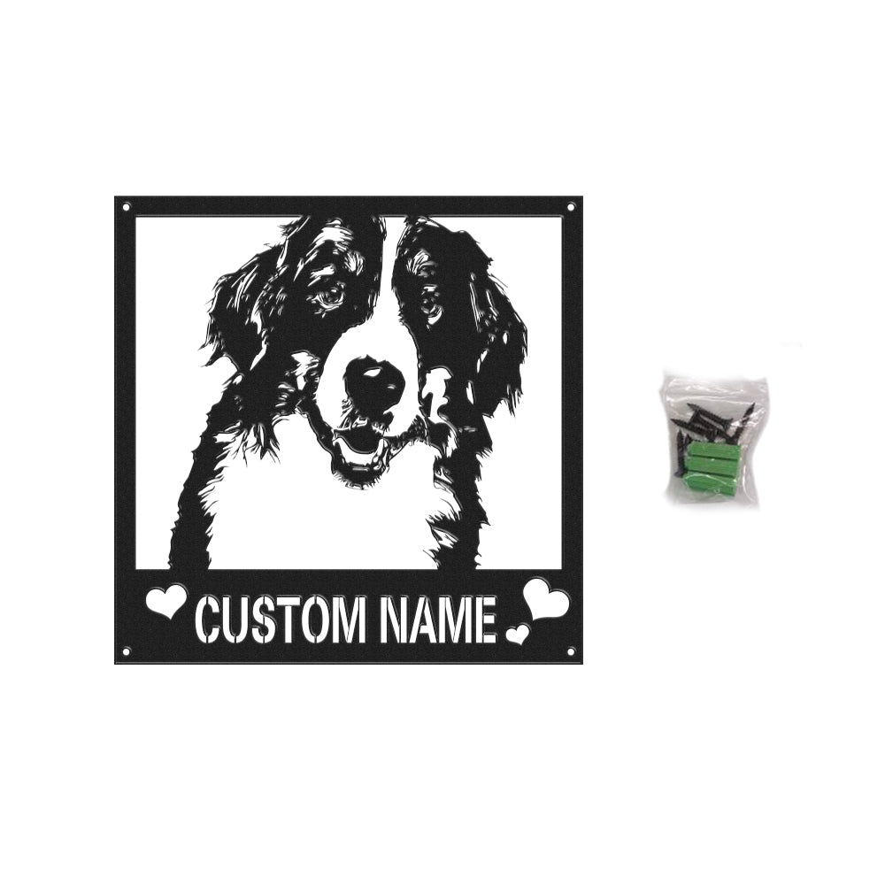 Custom Metal Sign LED Light Personalized Photo Sign Wall Art Home Decor Gift