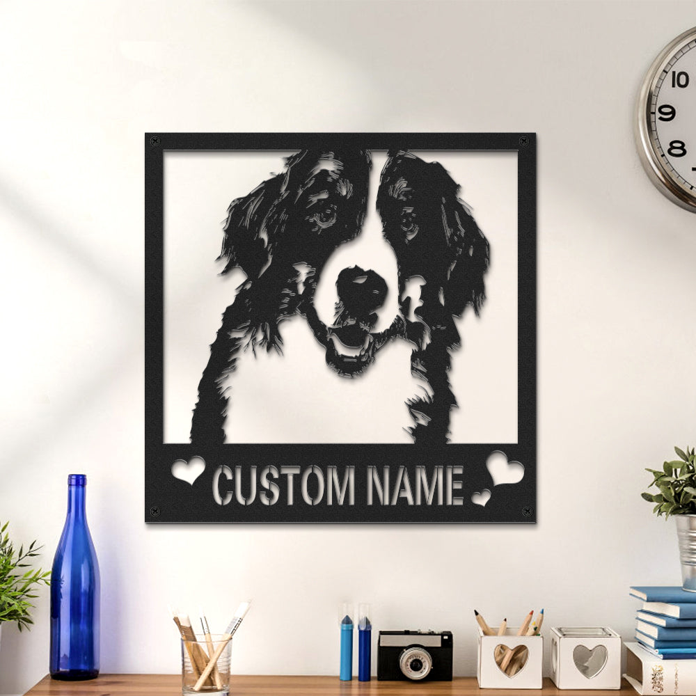 Custom Metal Sign LED Light Personalized Photo Sign Wall Art Home Decor Gift