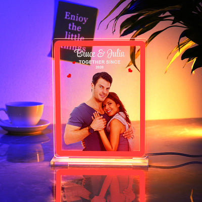 Custom Photo Neon Light With Multiple Color Options Best Gift For Valentine - photomoonlampuk