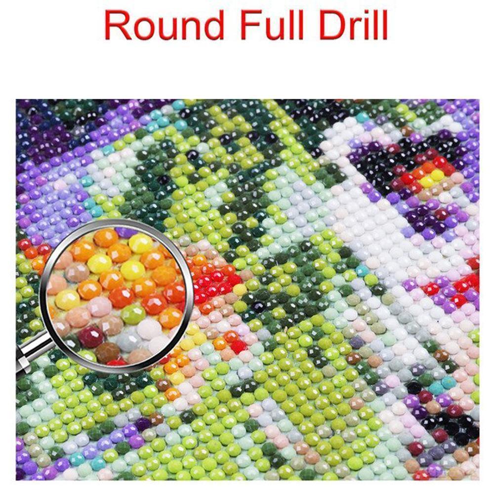 Personalised Cute Pet Photo 5D DIY Full Square/Round Drill Diamond Painting Unique Gifts